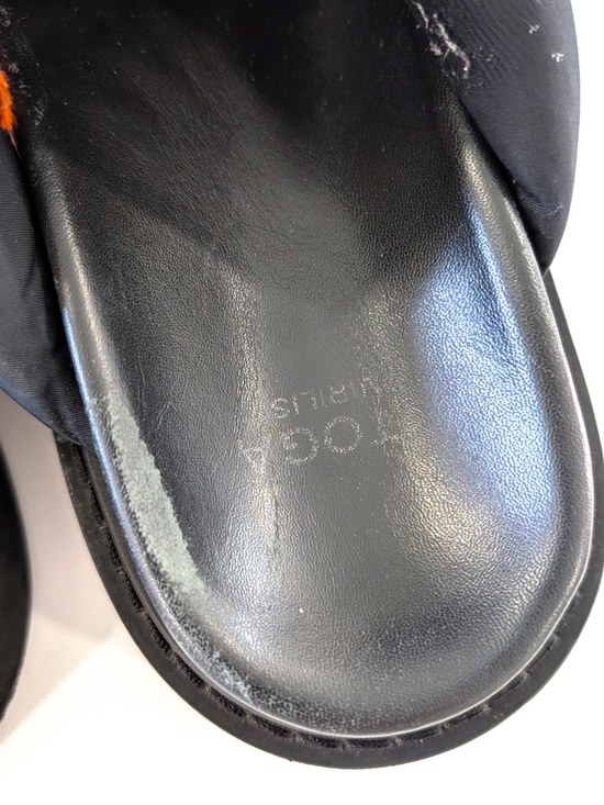Toga Virilis Black Nylon Mules Mens Size 10 44 Western Hardware Portugal AJ1292 main image 13